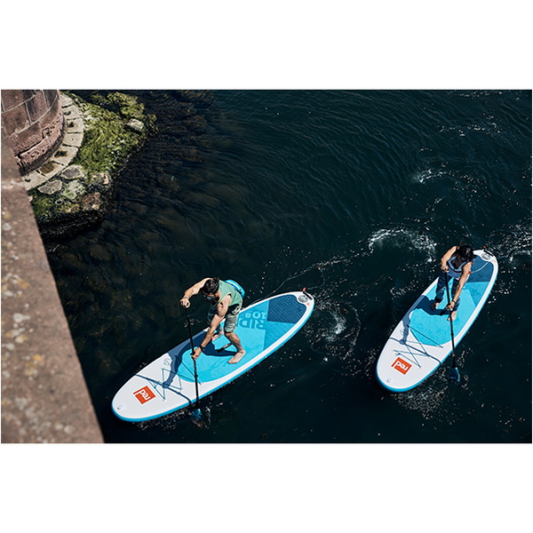2019 Red Paddle Co Ride 10'8 Inflatable Stand Up Paddle Board - Alloy Paddle Package